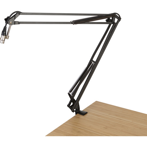Gator Frameworks Desk-Mounted Broadcast/Podcast Boom Arm Mic Stand GFWMICBCBM1000 - 2
